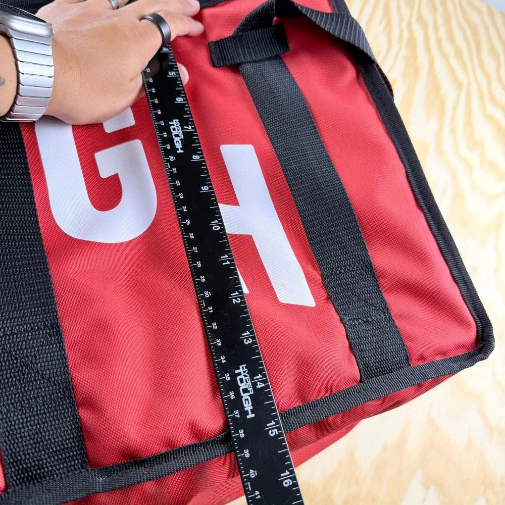 Grubhub 15x15x10 Thermal Insulated Hot Cold Food Delivery Tote Bag Backpack